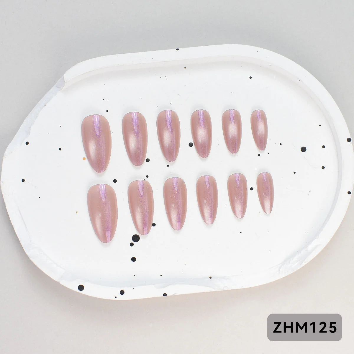 Press-On Nail Set Cherry Blossom 24-Piece Pre-Applied Adhesive
