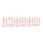Press-On Nail Set Cherry Blossom Easy Application Comfortable Fit