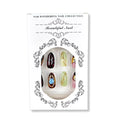 Press-On Nail Set Crystal Embellished & Self-Adhesive Multi-Size