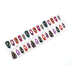 Press-On Nail Set Decorative Long-Lasting Removable
