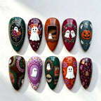 Press-On Nail Set Decorative Long-Lasting Removable