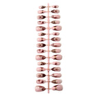 Press-On Nail Set Durable Easy Application Multiple Sizes