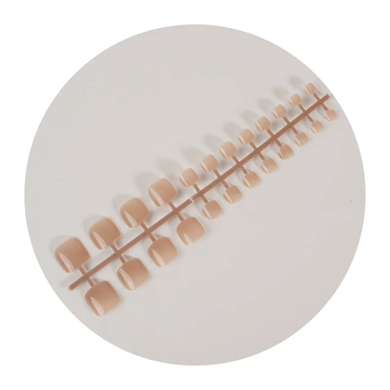 Press-On Nail Set Durable & Flexible Pre-Applied Adhesive