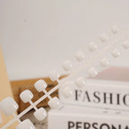 Press-On Nail Set Elegant Accent Reusable & Easy Application