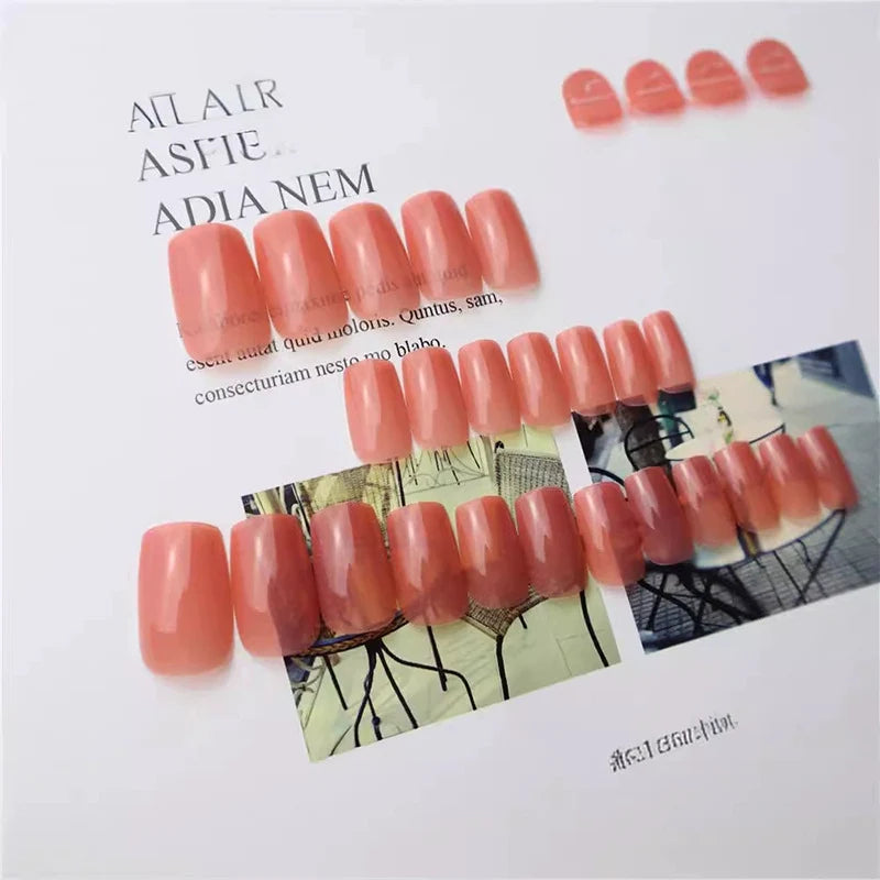 Press-On Nail Set Elegant Accents 16 Piece