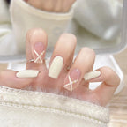 Press-On Nail Set Elegant Designs & Easy Application