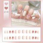 Press-On Nail Set Elegant Designs & Easy Application