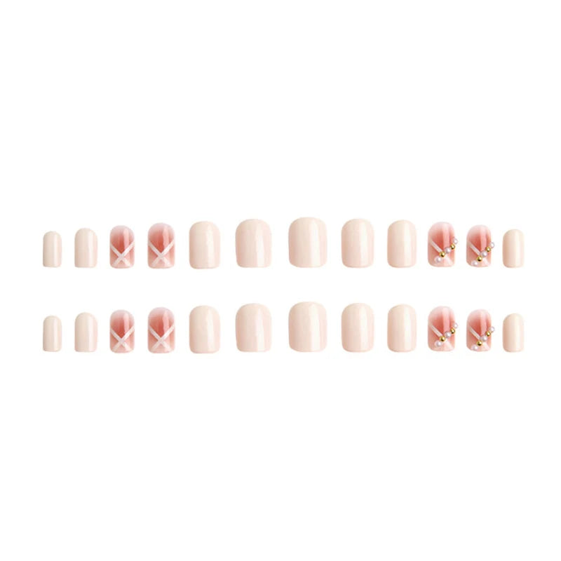 Press-On Nail Set Elegant Designs & Easy Application