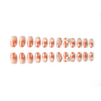 Press-On Nail Set Embellished Easy Application & Reusable