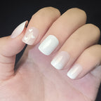 Press-On Nail Set Festive Designs & Gel Polish