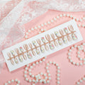 Press-On Nail Set Floral Art Glue-Free Comfortable Fit