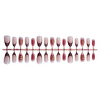 Press-On Nail Set Floral Art & Long-Lasting Wear