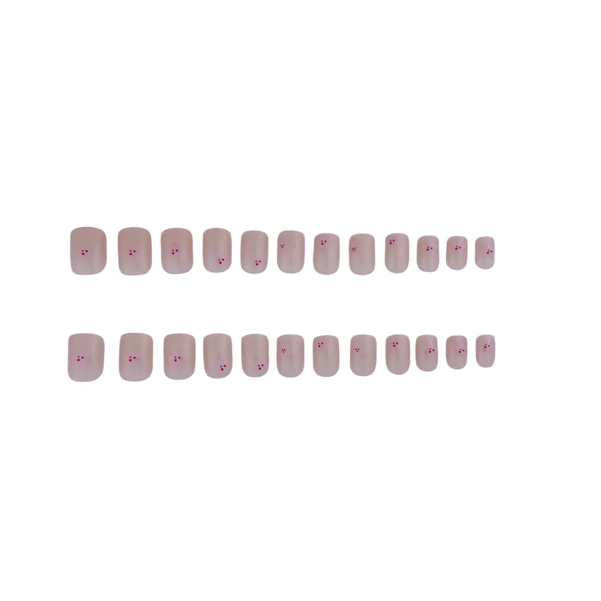 Press-On Nail Set Floral Design Bright Yellow Strong Adhesive
