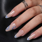 Press-On Nail Set Floral Design Comfort Fit
