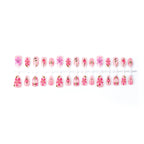 Press-On Nail Set Floral Design & Comfortable Fit