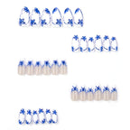 Press-On Nail Set Floral Design & Comfortable Fit