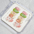 Press-On Nail Set Floral Design Custom Fit