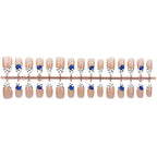 Press-On Nail Set Floral Design Easy Application