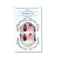 Press-On Nail Set Floral Design Long Lasting Wear