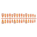 Press-On Nail Set Floral Design No Glue & Long-Lasting
