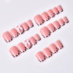 Press-On Nail Set Floral Design Peel & Apply Long-Lasting