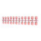 Press-On Nail Set Floral Design Peel & Apply Long-Lasting