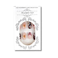 Press-On Nail Set Floral Design Peel & Press