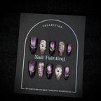 Press-On Nail Set Floral Design Peel & Stick Multiple Sizes