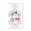 Press-On Nail Set Floral Design Salon-Quality Finish