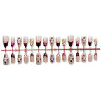 Press-On Nail Set Floral Design Salon-Quality Finish