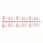 Press-On Nail Set Floral Designs Durable & Comfortable Fit
