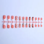 Press-On Nail Set Floral Designs Easy Application & Long-Lasting
