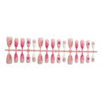Press-On Nail Set Floral Designs & Long-Lasting Wear