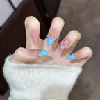 Press-On Nail Set Floral Designs Peel & Stick