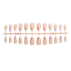 Press-On Nail Set Floral Designs Peel & Stick