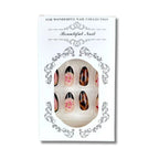 Press-On Nail Set Floral Designs Reusable & Easy Application