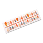 Press-On Nail Set Floral Embellished Reusable & Long-Lasting