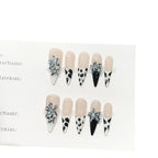 Press-On Nail Set Floral & Geometric Comfort Fit