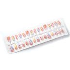 Press-On Nail Set Floral Peel-And-Stick & Long-Lasting
