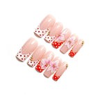 Press-On Nail Set Floral Peel & Press 24 Pieces