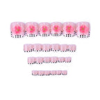 Press-On Nail Set Floral & Polka Dot Reusable