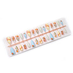 Press-On Nail Set Floral Pre-Designed & Long-Lasting