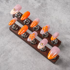 Press-On Nail Set Floral Reusable Easy Application