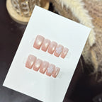Press-On Nail Set Floral Reusable & Easy Application