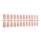 Press-On Nail Set Floral Reusable Easy Application