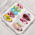 Press-On Nail Set Floral Reusable Instant Application