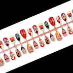 Press-On Nail Set Floral Salon-Quality Easy Application