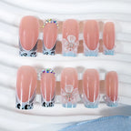 Press-On Nail Set Floral & Trendy Long-Lasting Wear