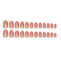 Press-On Nail Set French-Style Reusable Multiple Sizes