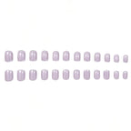 Press-On Nail Set French Tip 24-Piece Long-Lasting Comfortable Fit